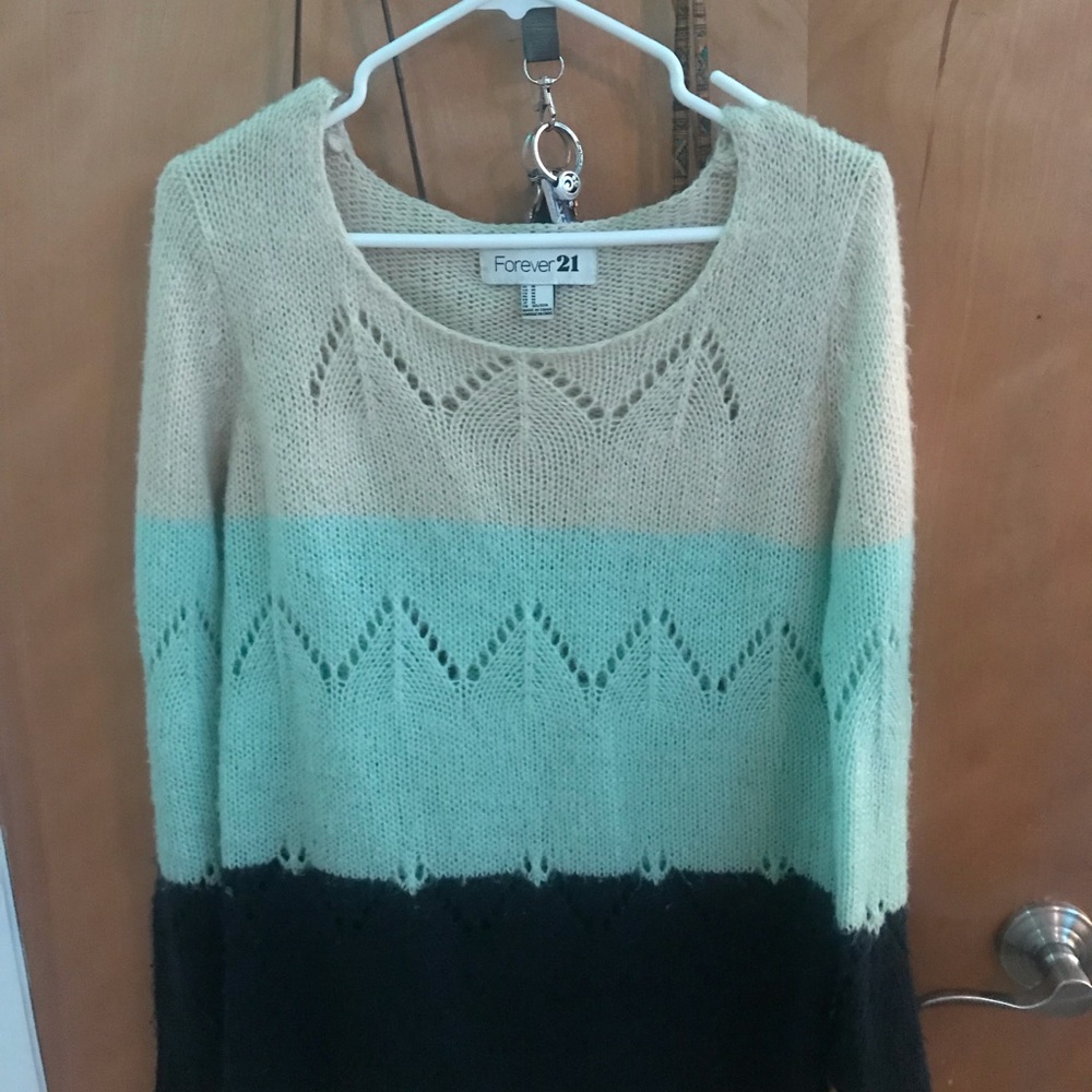 Color-blocking Sweater